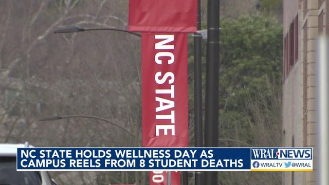 NC State holds wellness day as campus reels from 8 student deaths