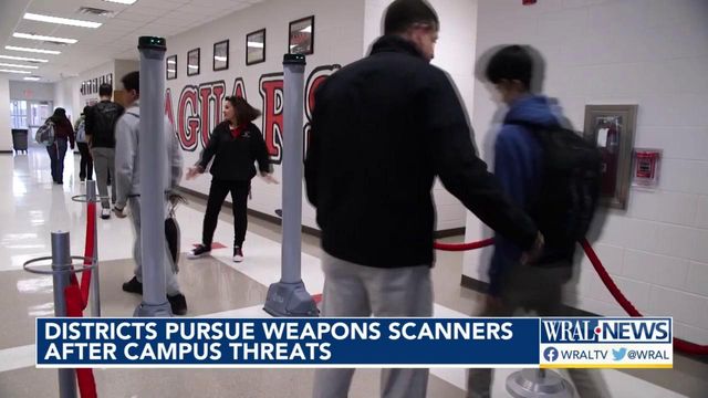 Two school boards consider weapons detection systems