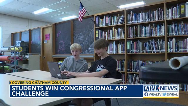 Chatham County students win Congressional App Challenge