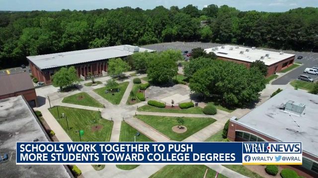 Schools work together to push more students toward college degrees