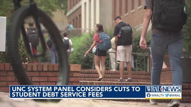 UNC System panel considers cuts to student debt services fees