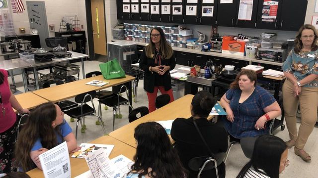 Video: Carolina Panthers Surprise Students & Teachers with Game