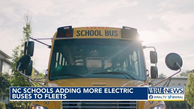NC schools adding more electric buses