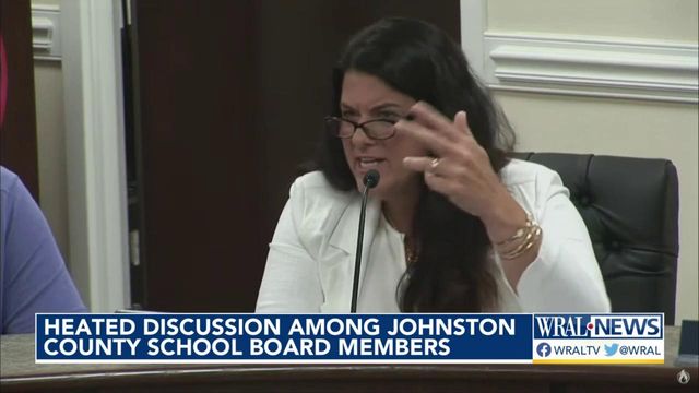 Johnston County school board members scream, accuse, sue