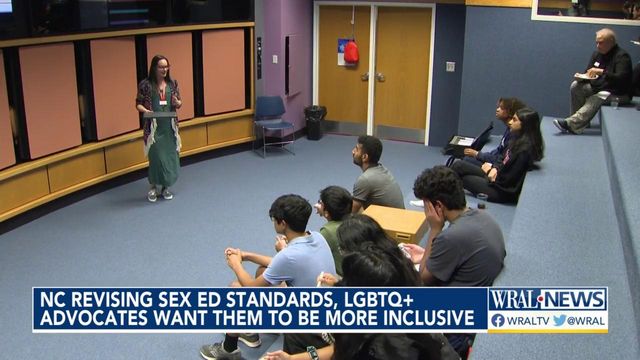 NC revising sex education standards. LGBTQ+ advocates want them to be more inclusive