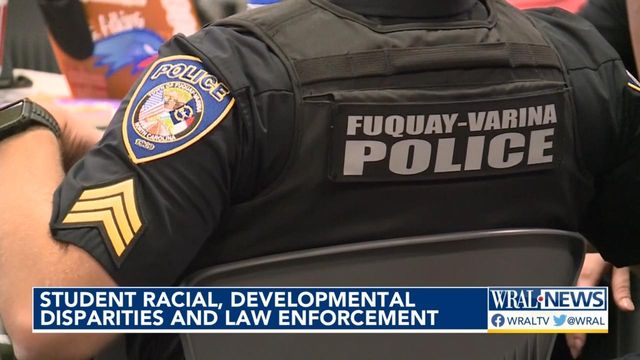 Student racial, developmental disparities and law enforcement 