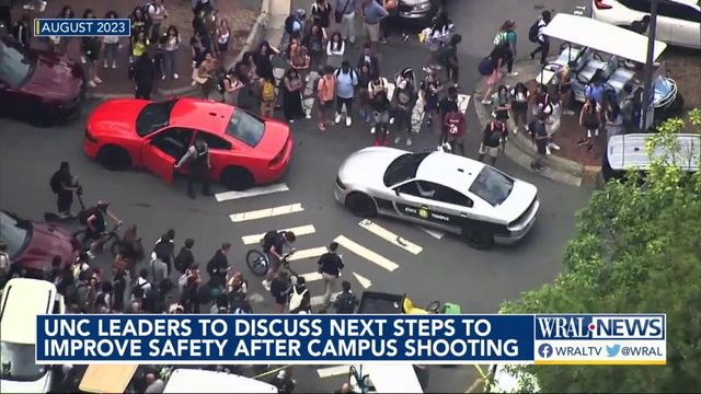 UNC leaders to discuss next steps to improve safety after campus shooting