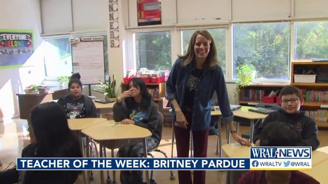 Teacher of the Week: Britney Pardue