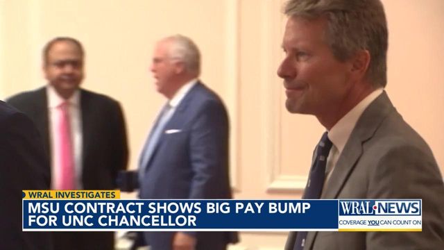 MSU contract shows big pay bump for UNC Chancellor