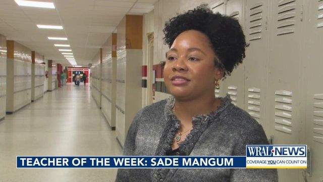 Teacher of the Week: Sade Mangum