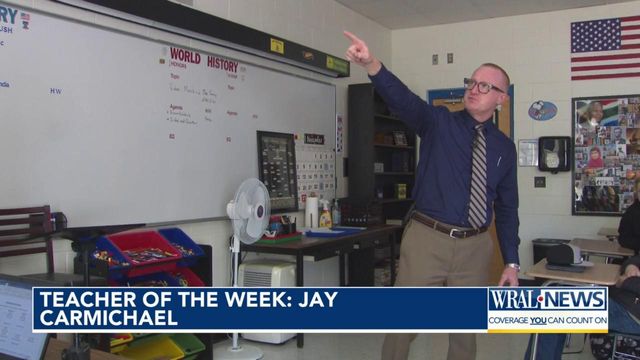 Teacher of the Week: Jay Carmichael 