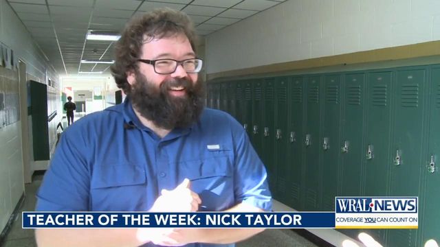 Teacher of the Week: Nick Taylor