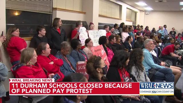 11 Durham Schools closed because of planned pay protest