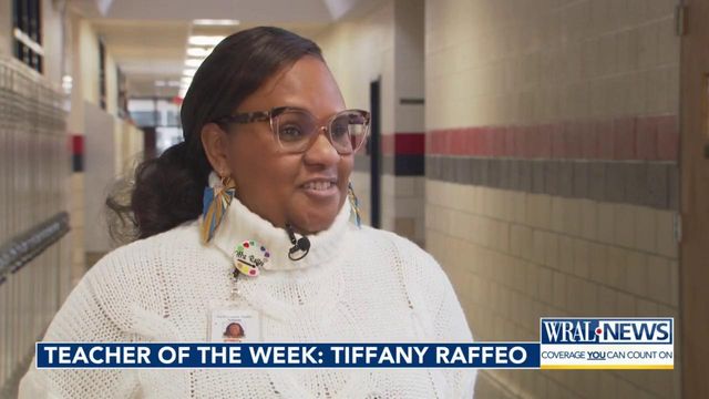 Teacher of the Week: Tiffany Raffeo