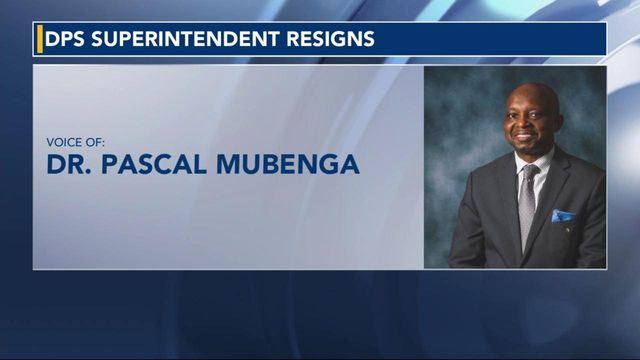 DPS Superintendent Dr. Pascal Mubenga resigns