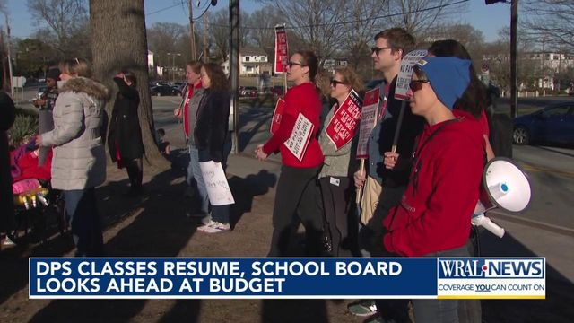Durham Public Schools classes resume, school board looks ahead at budget