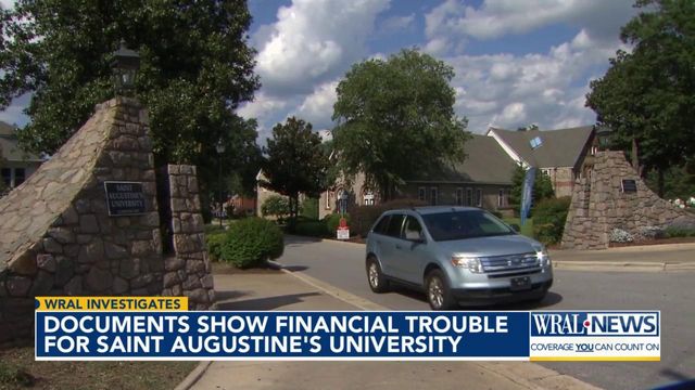 Documents show financial trouble for St. Augustine's University