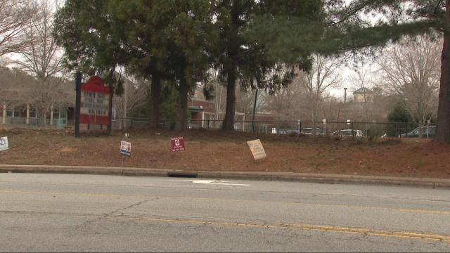 A look at McDougle Middle School in Chapel Hill.