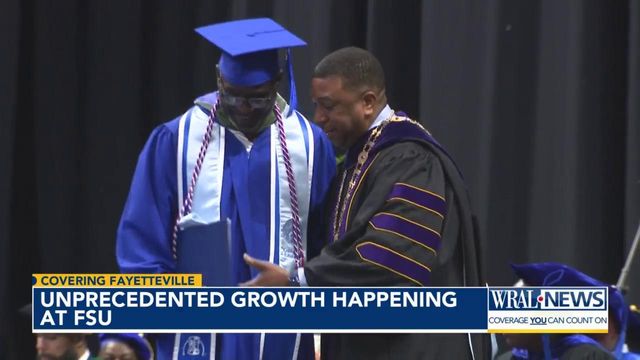 Student population has grown at Fayetteville State University