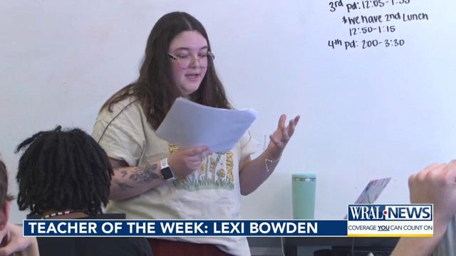 Teacher of the Week: Lexi Bowden