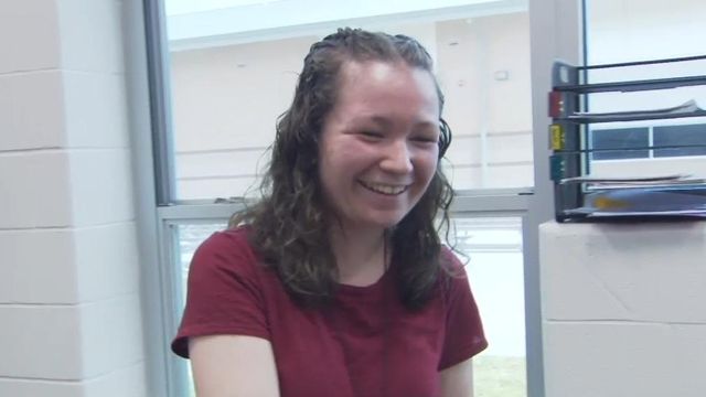 Kaitlyn Faircloth of Swift Creek Middle School is WRAL's Teacher of the Week.