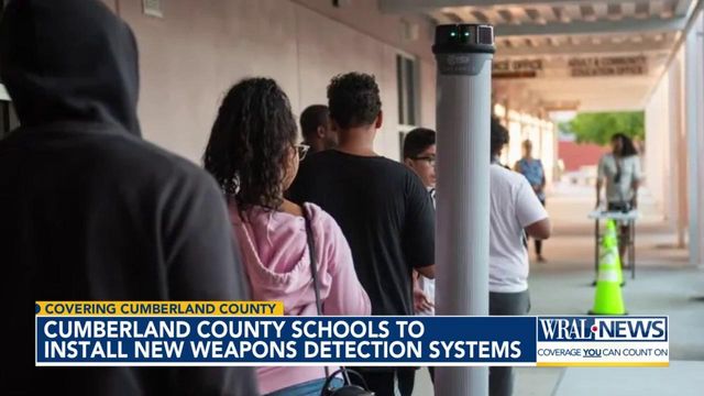 Cumberland County Schools to install new weapons detection systems