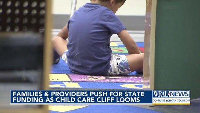 Families and providers push for state funding as child care cliff looms