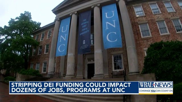 Eliminating DEI at UNC could impact dozens of jobs, programs