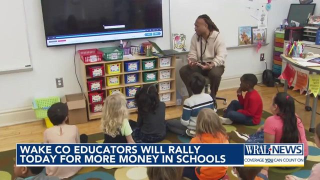 Wake County educators to rally Tuesday for more money in schools