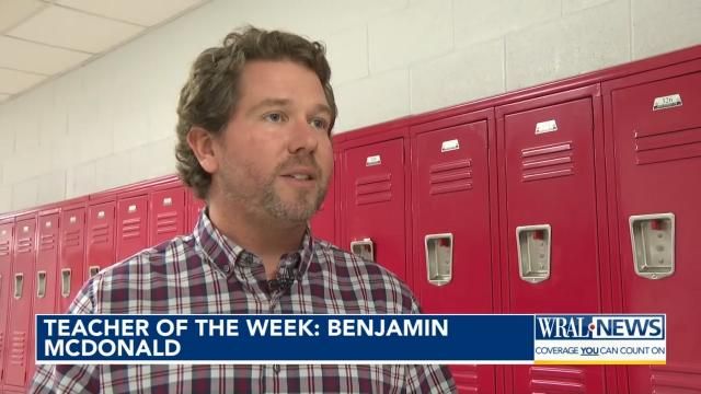 Teacher of the Week: Benjamin McDonald