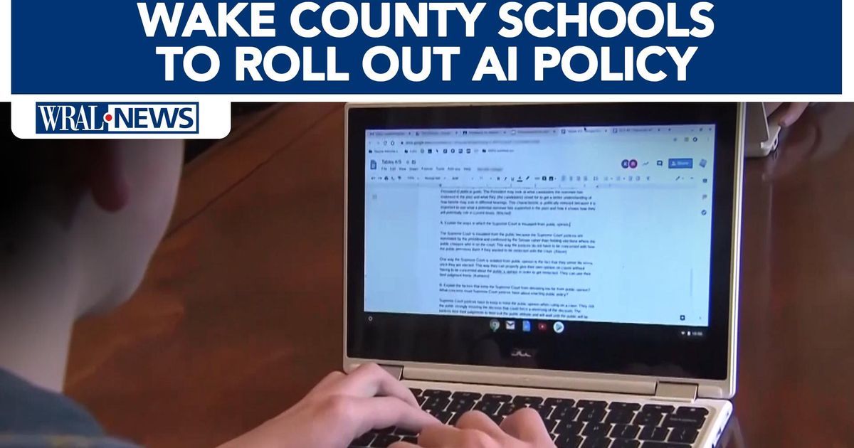 Wake plans teacher training in generative AI, district-wide policy for use by fall