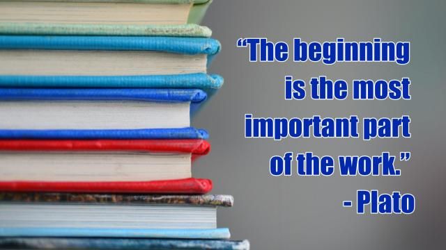 Plato back to school quotes