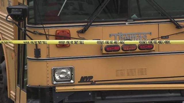 Students burned on Wake school bus in Knightdale
