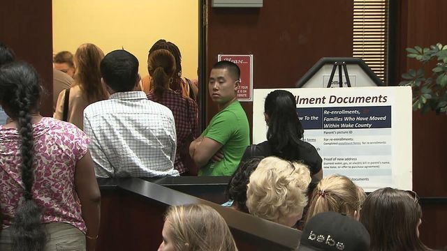 Parents frustrated by Wake enrollment process