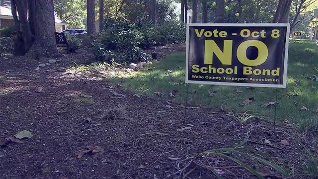 Opponents say Wake residents can't afford school bond debt