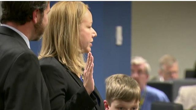 New members sworn in to Wake County school board
