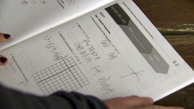 New math curriculum doesn't add up for some Wake students
