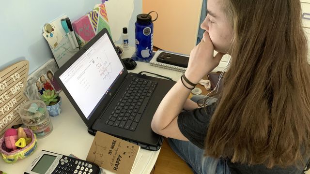Student composes song about loneliness of remote learning