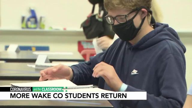 More Wake County middle and high school students return this week