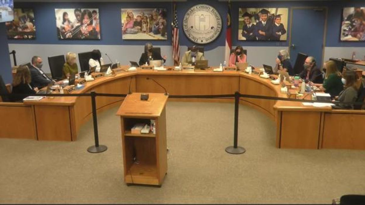 Wake County Board of Education work session, Sept. 7, 2021