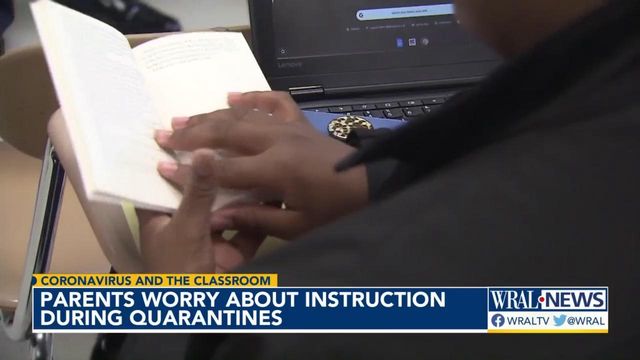 Parents worry about instruction during quarantine 