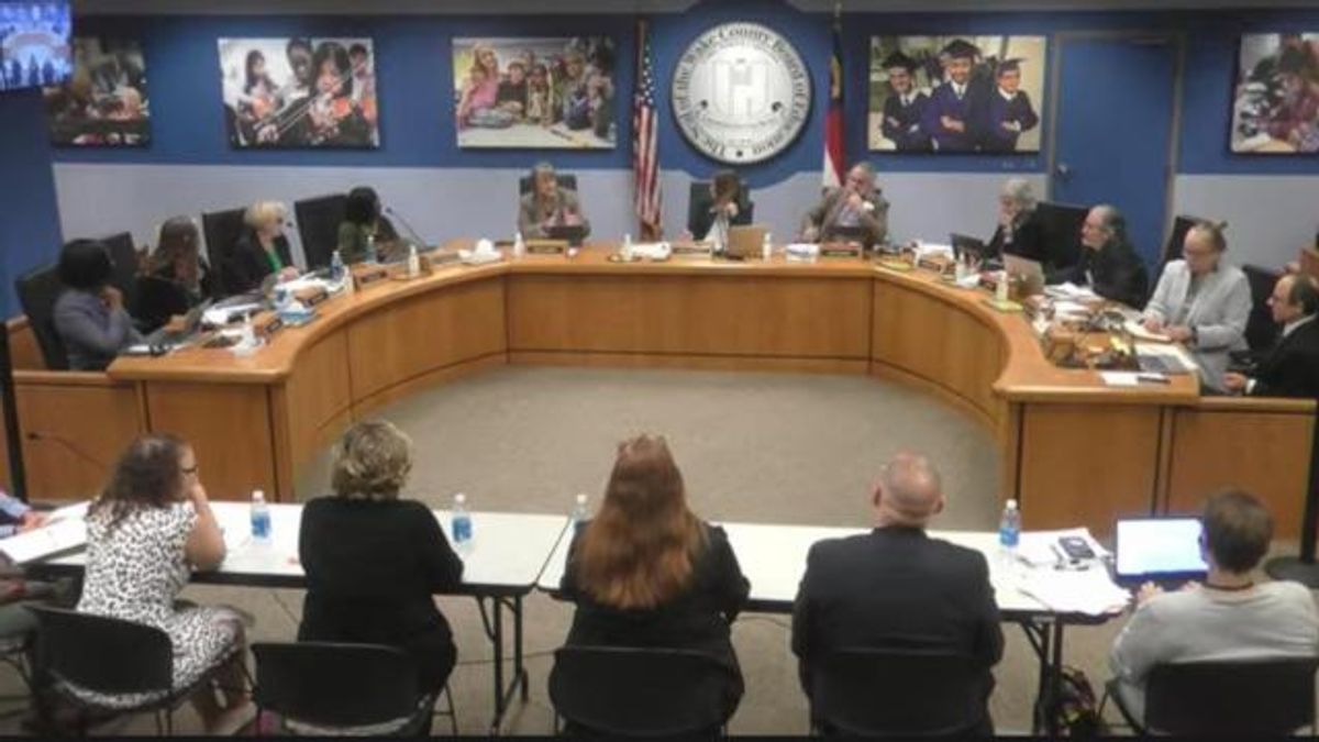 Wake County Board of Education Policy Committee, Oct. 25, 2022