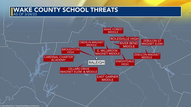 Another day, another threat at a Wake County high school