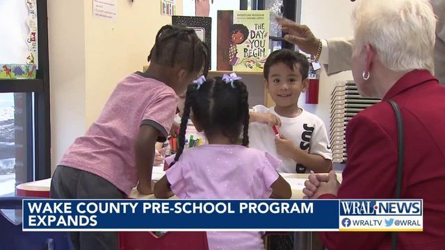 Wake County preschool program expands to give underserved children high-quality education