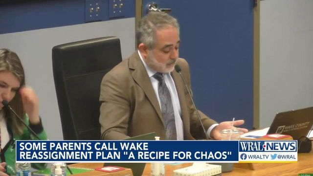 Some parents call Wake reassignment plan 'A recipe for chaos'  