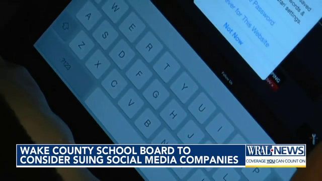 Wake County school board to join lawsuit against social media companies