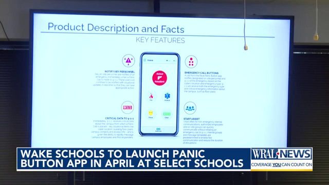 Wake Schools to launch panic button app in April at select schools