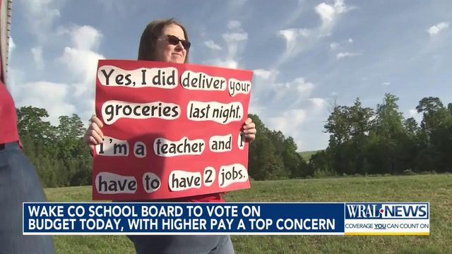 Wake County school board to vote on budget Tuesday with higher pay a top concern