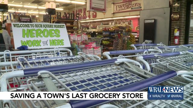 Wake Forest company helps save town's last grocery store