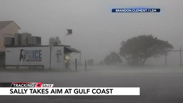 Hurricane Sally takes an aim at the Gulf Coast